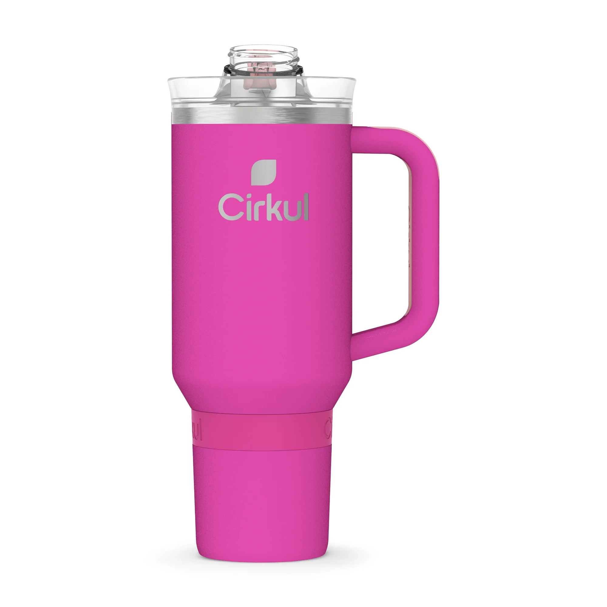 Cirkul 40oz All-Day StrawSip Double-Wall Insulated Stainless Steel Tumbler with Handle, Brink (Br... | Walmart (US)