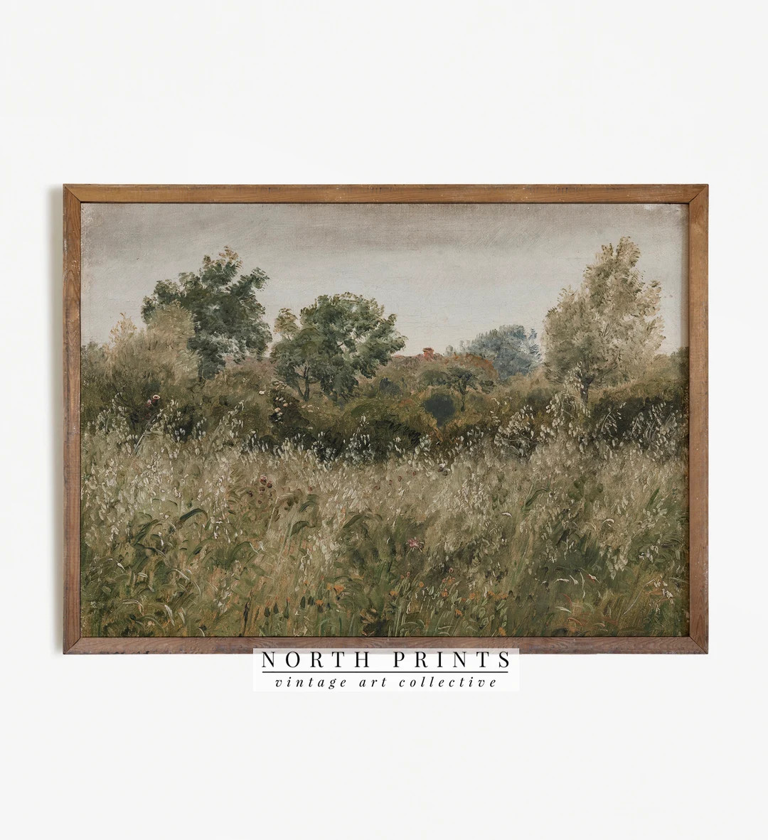 Cottage Landscape Painting | Vintage Print | Summer Decor PRINTABLE Wall Art | 298 | Etsy (US)