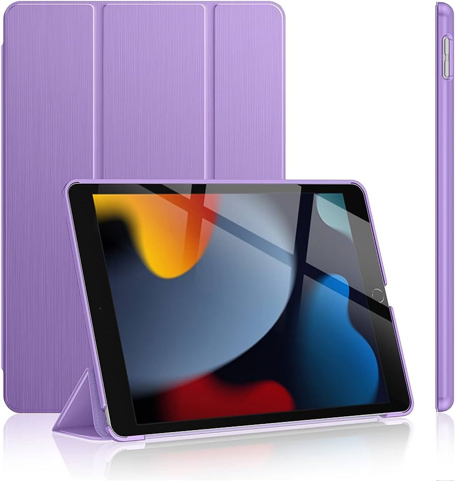 Soke Case for iPad 9th Generation 2021/ iPad 8th Generation 2020/ iPad 7th Gen 2019, [Slim Trifol... | Amazon (US)