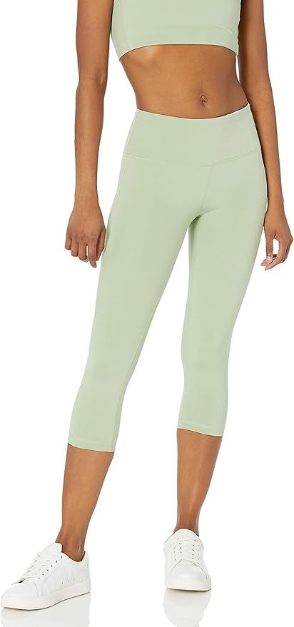 Amazon Essentials Women's Active Sculpt Mid Rise Capri Legging | Amazon (US)