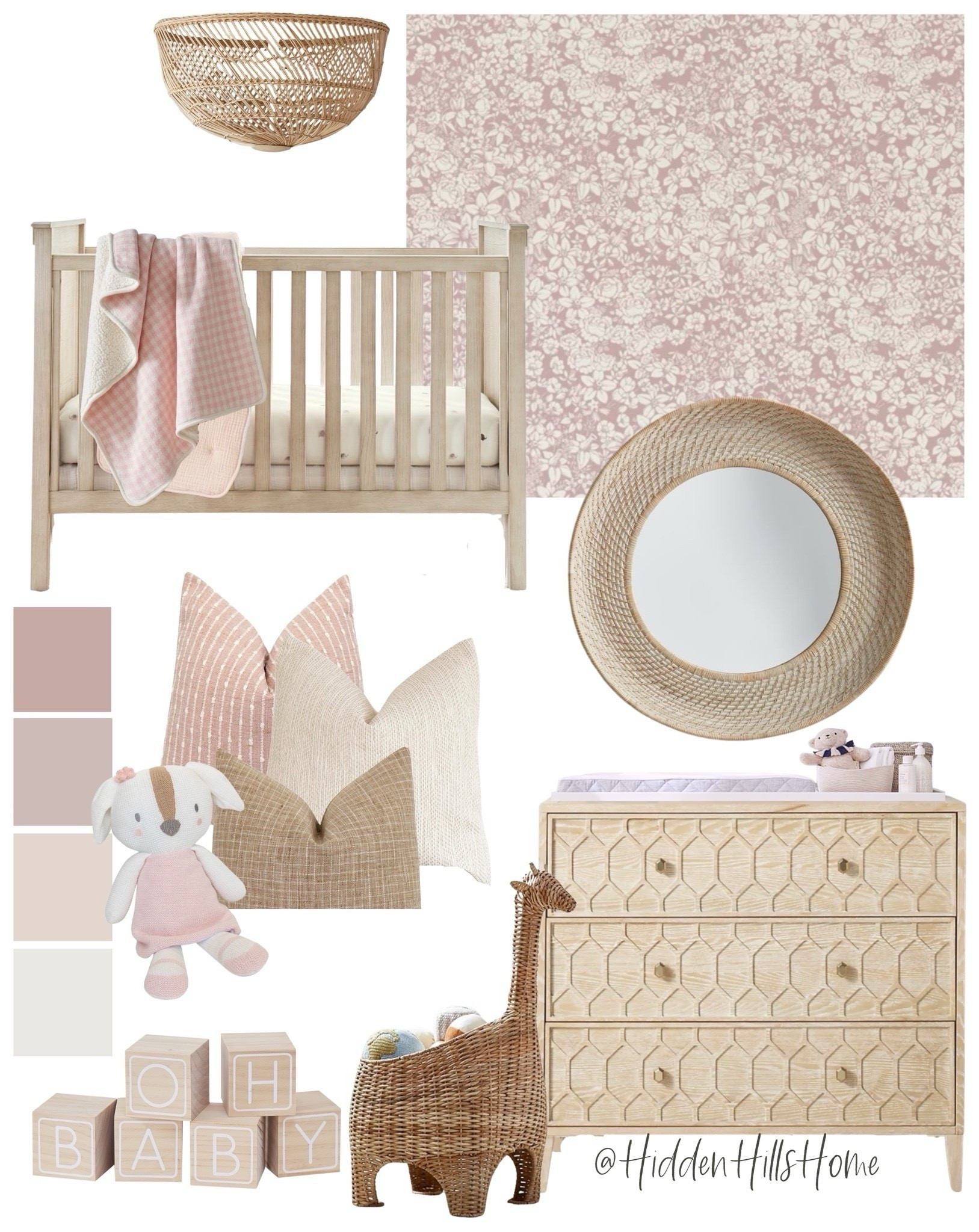 Girls nursery mood board, nursery design ideas, baby girls room design, girls nursery, pink nursery mood board #girls 


#LTKHome #LTKBaby #LTKSaleAlert