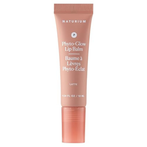 Naturium Phyto-Glow Lip Balm | With Shea Butter & Squalane, Sheer Tinted Colour | 10 ml, Latte | Amazon (US)