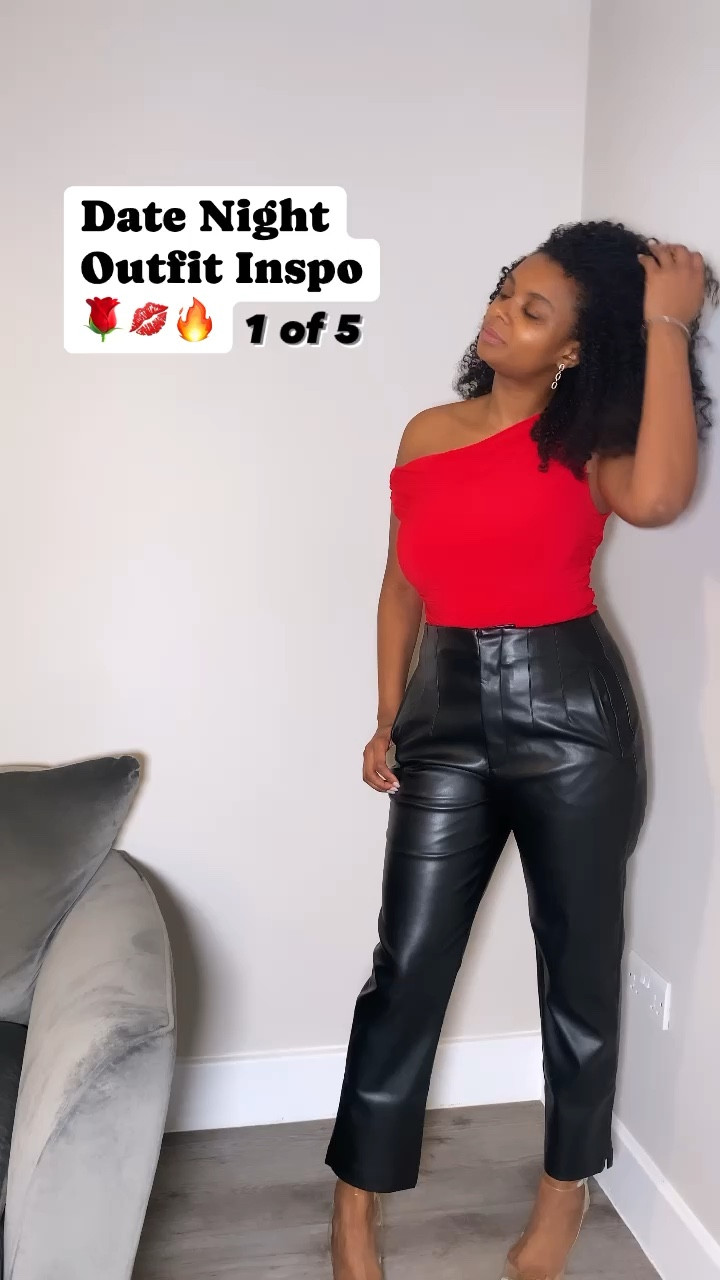 Date night outfit inspo 1 of 5 - Drop a 🌹 in the comments
.
.
.
.
Top @missyempire 
Bottoms @stradivarius 
Bag @gucci 
Heels @kurtgeiger 
.
.
.
.
#ootd #outfitoftheday #outfitofthedayshare  #classyoutfit #classyoutfits #outfits #outfitideas #styleideas  #styleinspiration #styleinspo #redoutfit #Outfitoftheday #dresstoimpress #ootd , outfit of the day, red outfits, black leather pants, trouser inspo

#LTKfindsunder100 #LTKVideo #LTKparties
