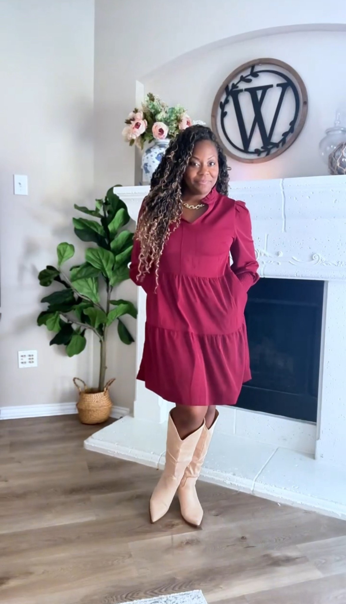 Burgundy sheath dress, perfect for the holidays, work, church, brunch, and lots of events this season!

#LTKStyleTip #LTKWorkwear #LTKFindsUnder50
