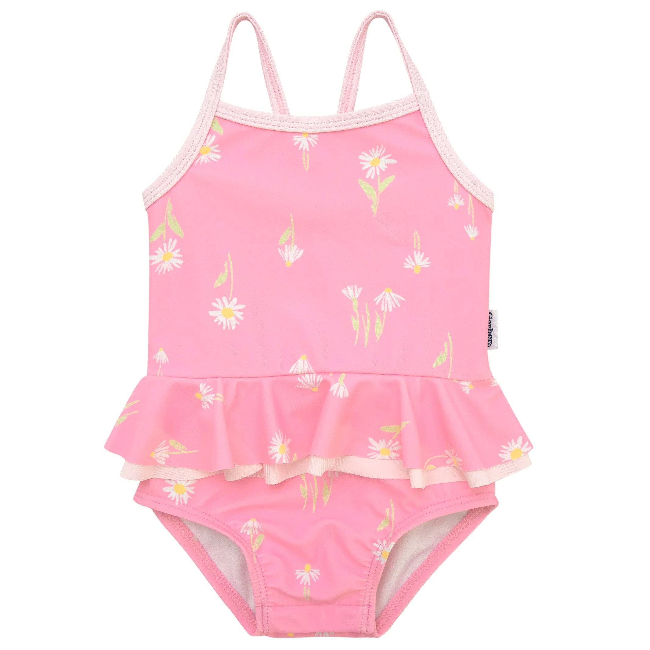 Baby Girls UPF 50+ Daisies One-Piece Swimsuit | Gerber Childrenswear