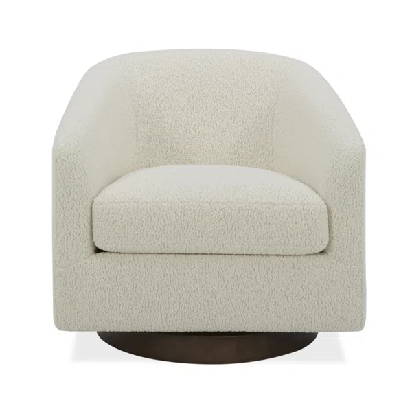 Bennett Upholstered Swivel Barrel Chair | Wayfair North America