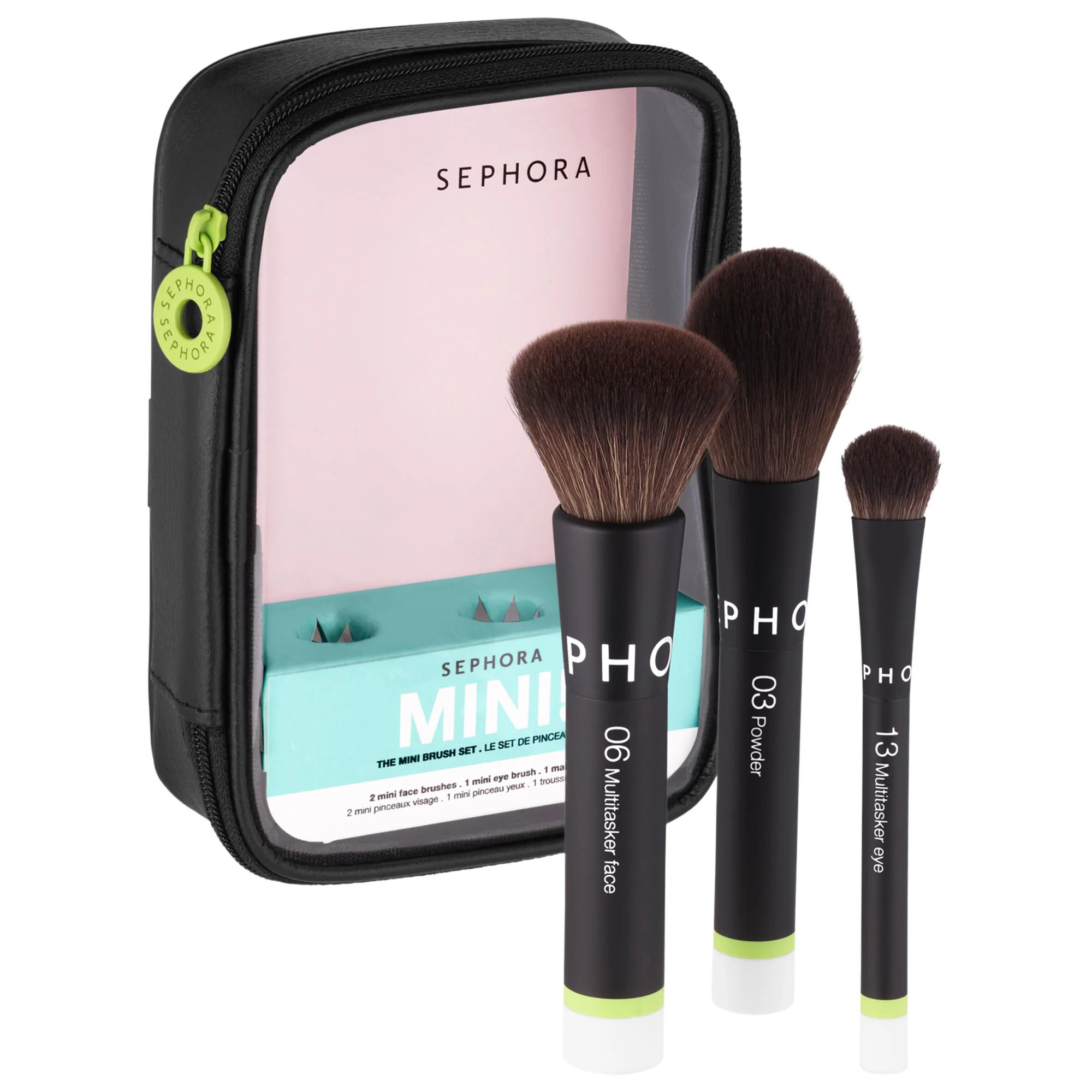 SEPHORA COLLECTION Mini Face and Eye Brush Set | Sephora (US)