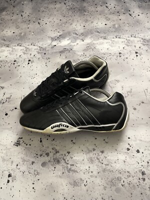 Rare Adidas Goodyear Racing Driving Vintage Sneakers Shoes Leather US 9,5 UK 9 | eBay US