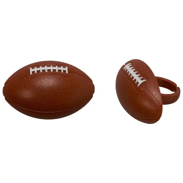 Football Cupcake Rings 24 Pc By Bakery Supplies | Walmart (US)