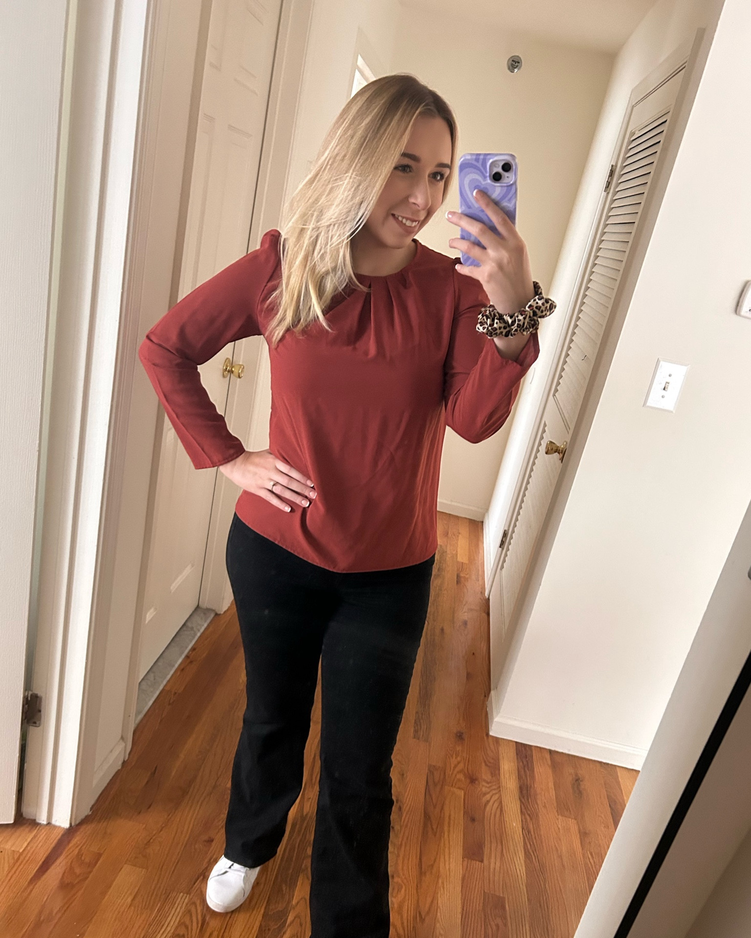 Fall work outfit

Fall is officially here and I’m ready for it!

Fall fashion - office outfit - work outfit - dusty orange top - black jeans - sneakers 

#LTKU #LTKFallSale #LTKWorkwear