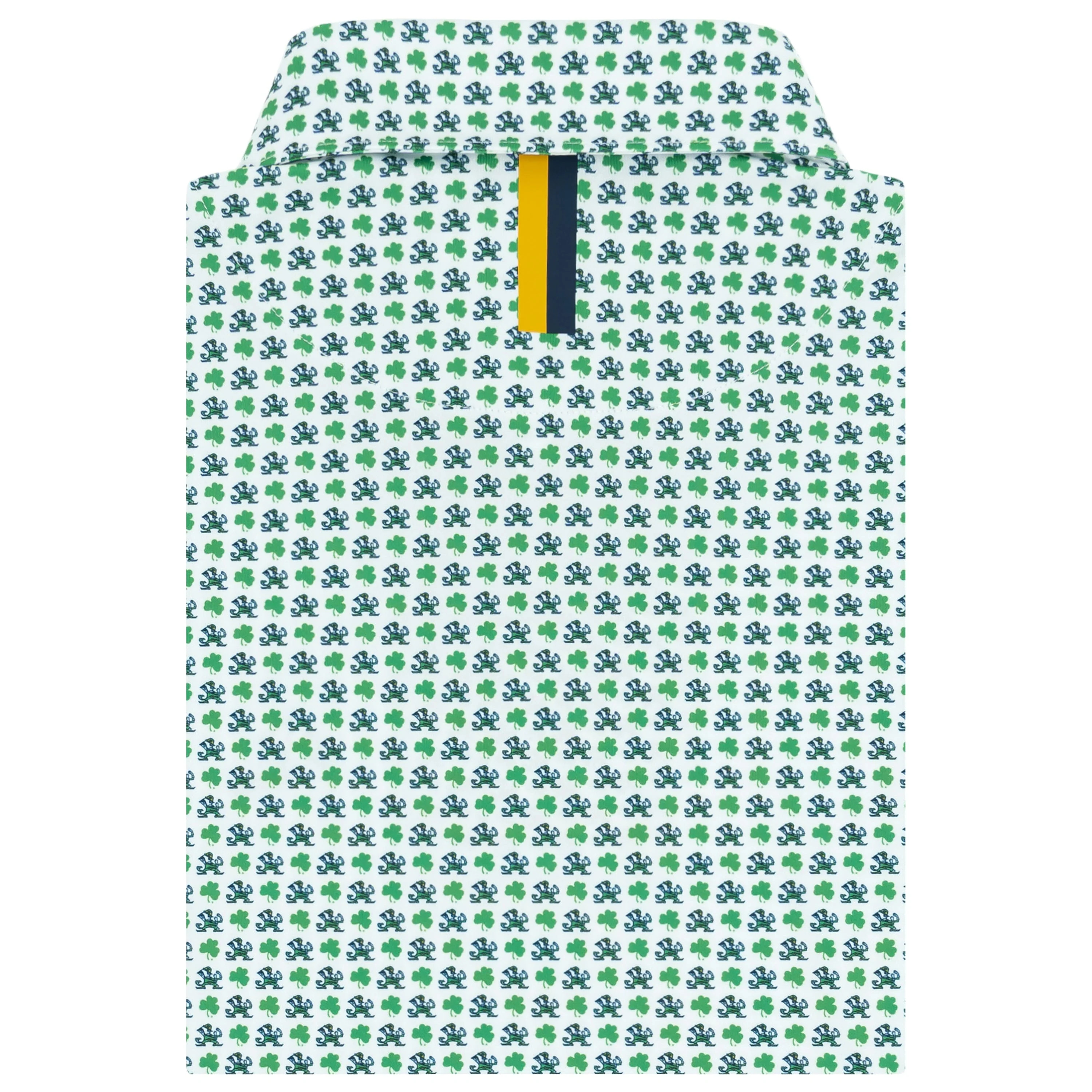 The Notre Dame Fighting Irish™ Collegiate Polo - White | Rhoback | RHOBACK
