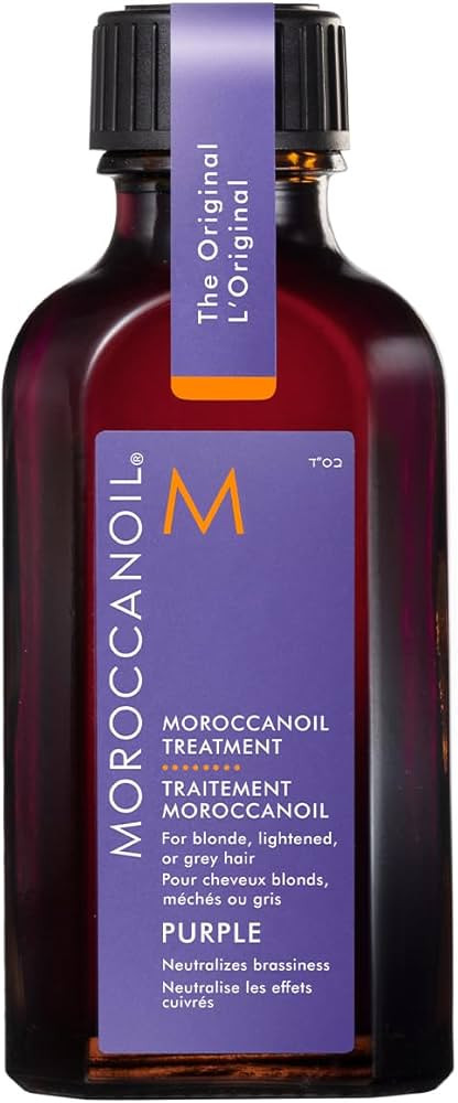 Moroccanoil Treatment Purple Hair Oil for Blonde Hair | Amazon (US)