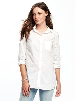 Classic White Tunic for Women | Old Navy US