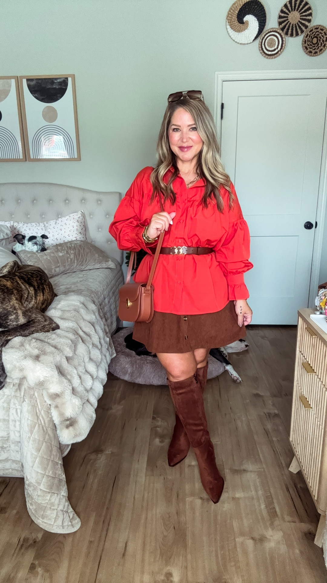 Size large 
Boots tts 

#LTKPetite #LTKOver40 #LTKMidsize