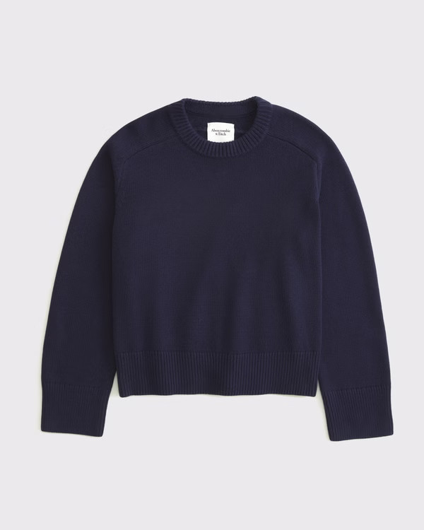 The A&F Madeline Crew Sweater | Abercrombie & Fitch (US)