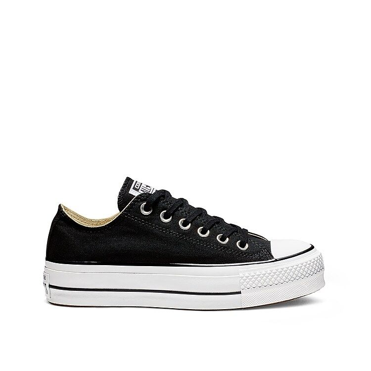 Converse Chuck Taylor All Star Ox Platform Sneaker | Women's | Black | Size 5 | Sneakers | Platform | DSW
