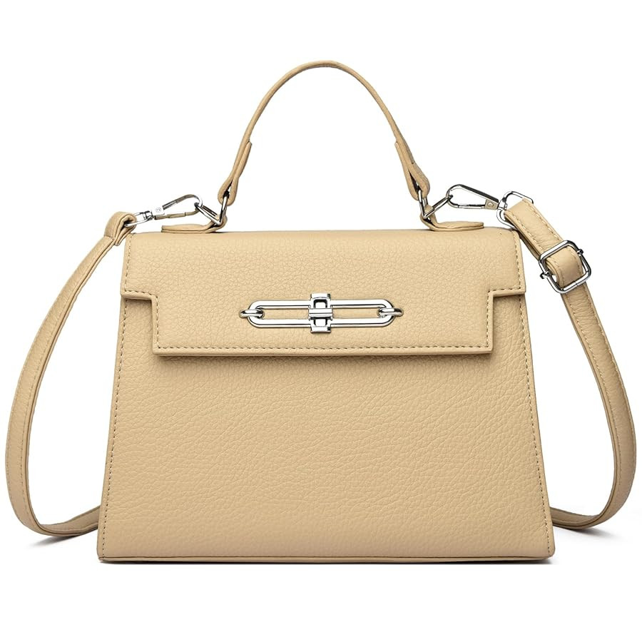 Eslcorri Top Handle Crossbody Bags for Women, Leather Small Clutch Purses and Handbags Elegant Sh... | Amazon (US)