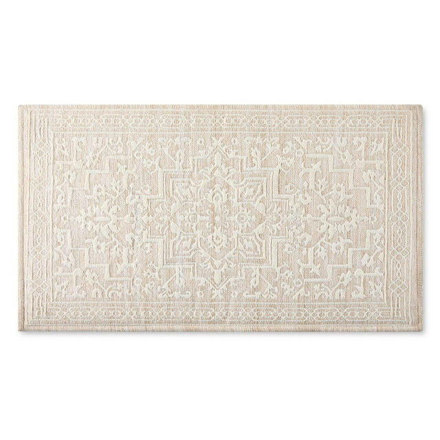 Better Homes & Gardens Darby Persian Chenille Kitchen Comfort Mat, Tan, 20”W x34”L | Walmart (US)