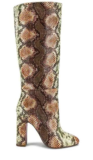 Greta Boot in Multi Snake | Revolve Clothing (Global)