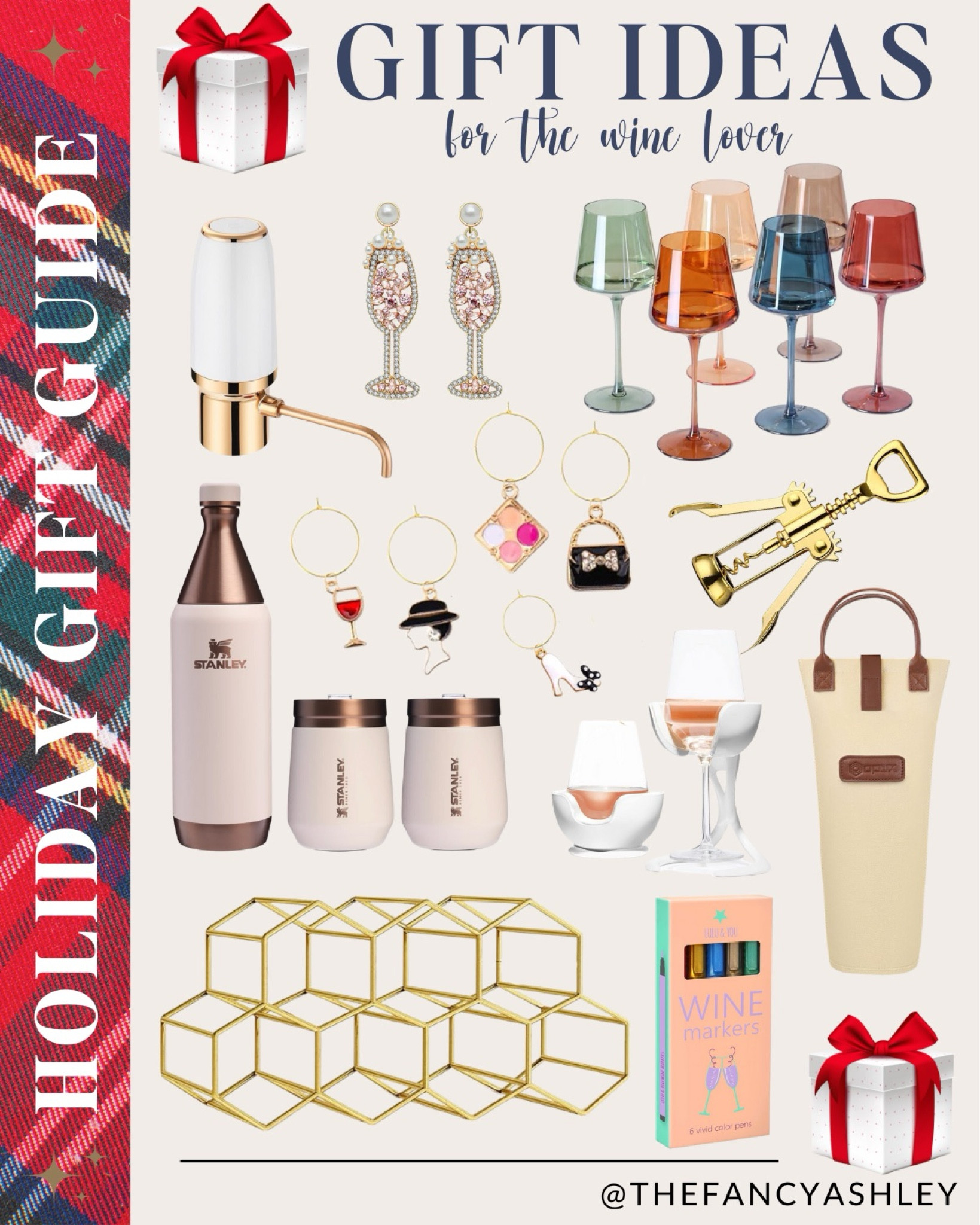 Calling all wine lovers! I've put together the BEST EVER wine-themed gift guide. Think fab wine glasses, an electric pourer (so fancy!), and so much more. Perfectly fab gifts for the vino aficionados in your life so they can sip in style!

#LTKGiftGuide #LTKHome #LTKHoliday
