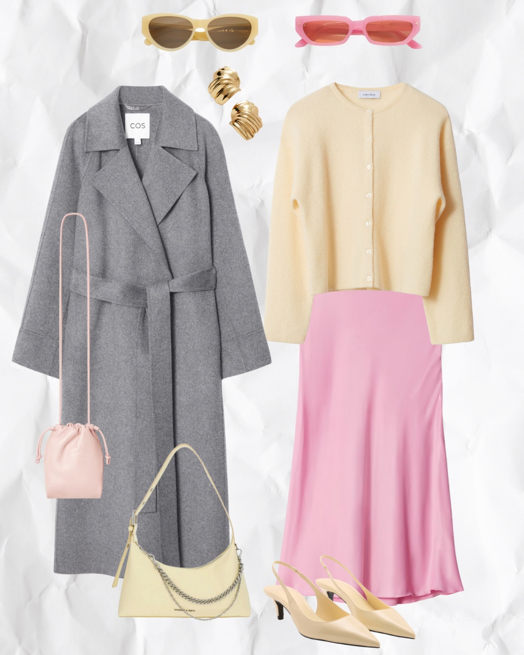 🩷💛7 Outfits mit grau-Mantel🩶
Frühlingsoutfits #rosa #gelb #braun 

#LTKeurope #LTKstyletip #LTKdeutschland