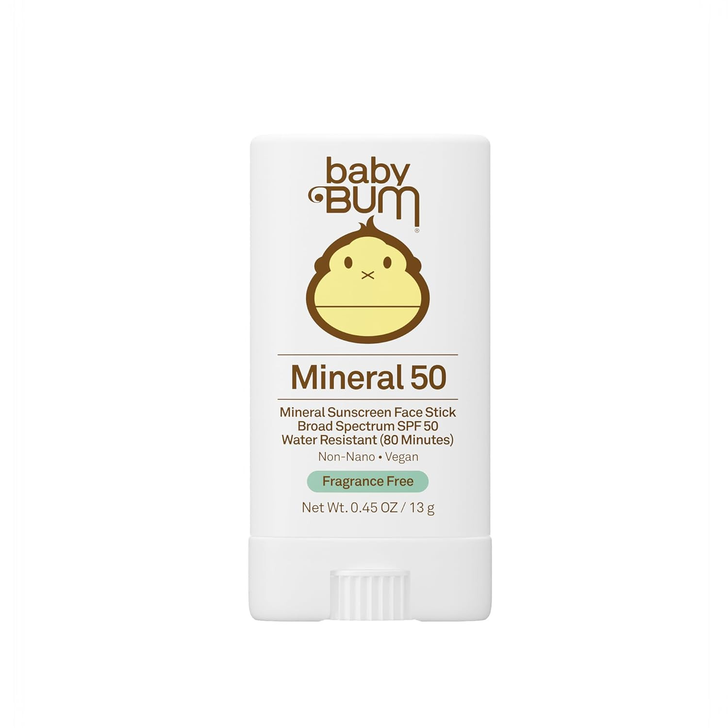 Amazon.com: Sun Bum Baby Bum Mineral SPF 50 Sunscreen Stick - Hawaii 104 Act Compliant (Without O... | Amazon (US)