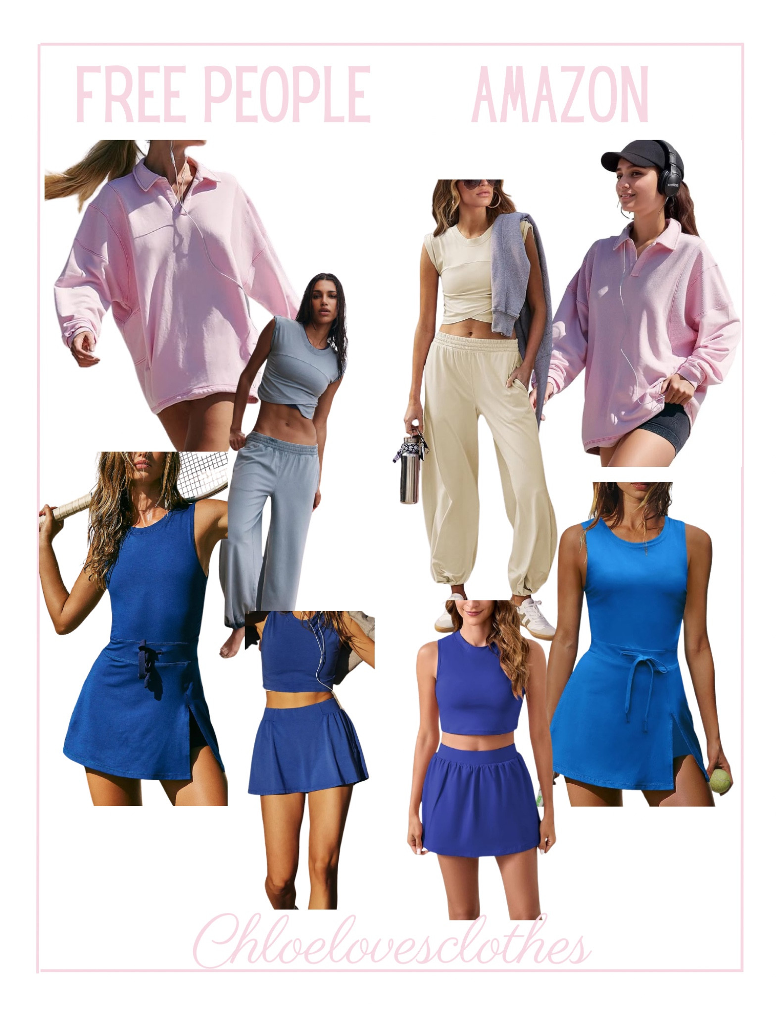 Amazon free people dupes!!!!! I will be purchasing all of this 👏🏼🩷🤣