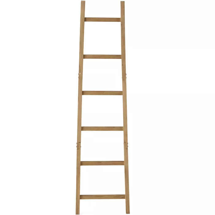 Lakeside Decorative Leaning Ladder Wall Decoration - Rustic Home Décor Accent | Target