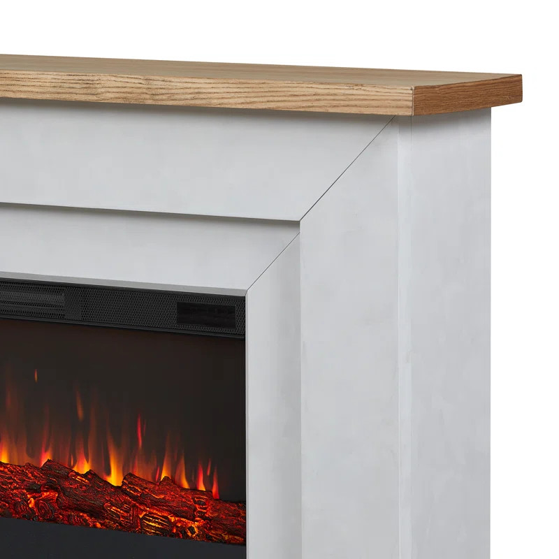 Malie 68" Landscape Electric Fireplace by Real Flame | Wayfair North America