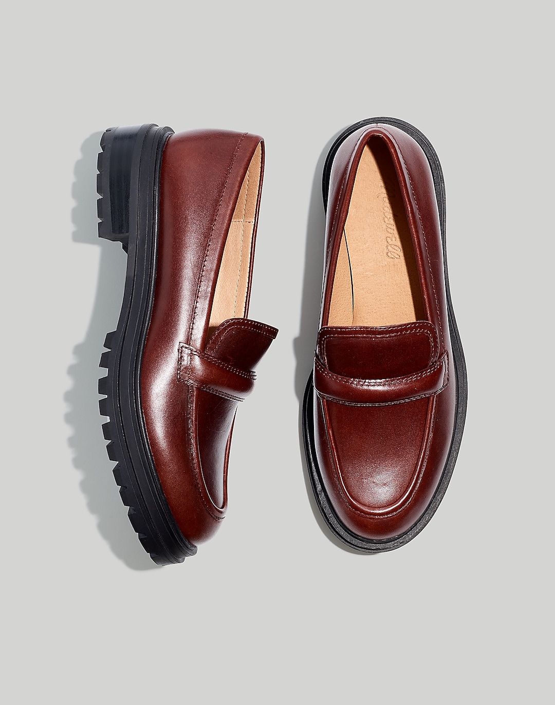 The Bradley Lugsole Loafer in Leather | Madewell