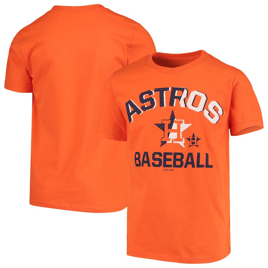 Houston Astros Youth Team Trainer T-Shirt - Orange | Fanatics