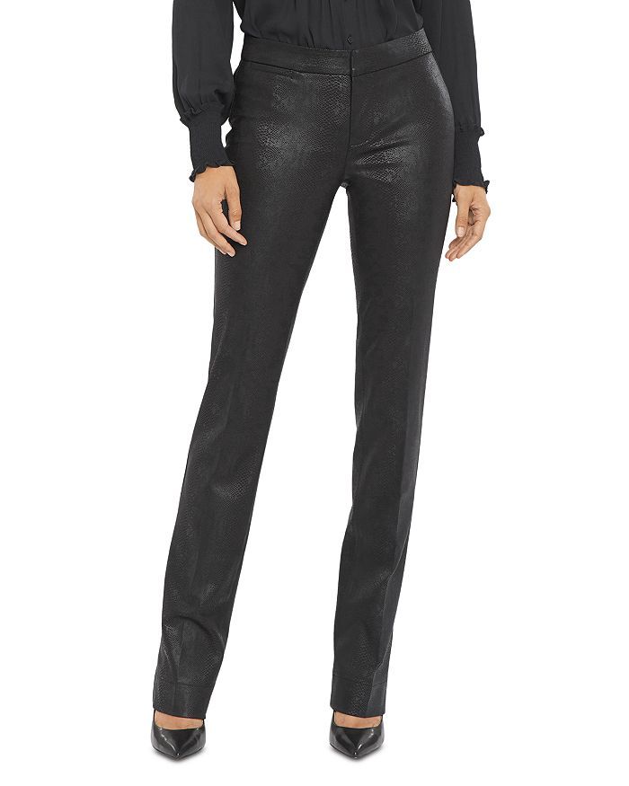 Faux Leather Slim Trousers | Bloomingdale's (US)