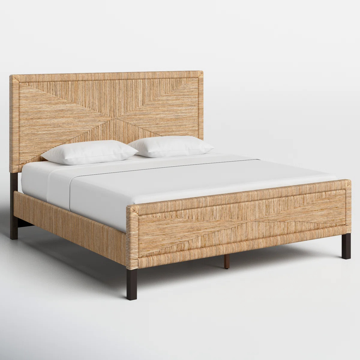 Aleja Woven Banana Stem Bed | Wayfair North America
