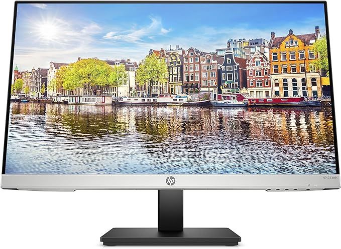 HP 24mh FHD Monitor - Computer Monitor with 23.8-Inch IPS Display (1080p) - Built-In Speakers and... | Amazon (US)
