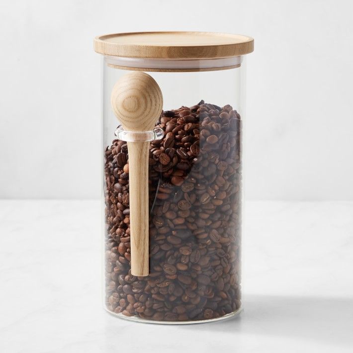 Hold Everything FSC® Coffee & Tea Stacking Canisters | Williams-Sonoma