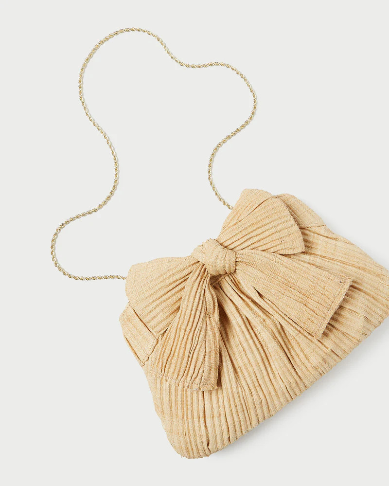Rayne Natural Bow Clutch | Loeffler Randall
