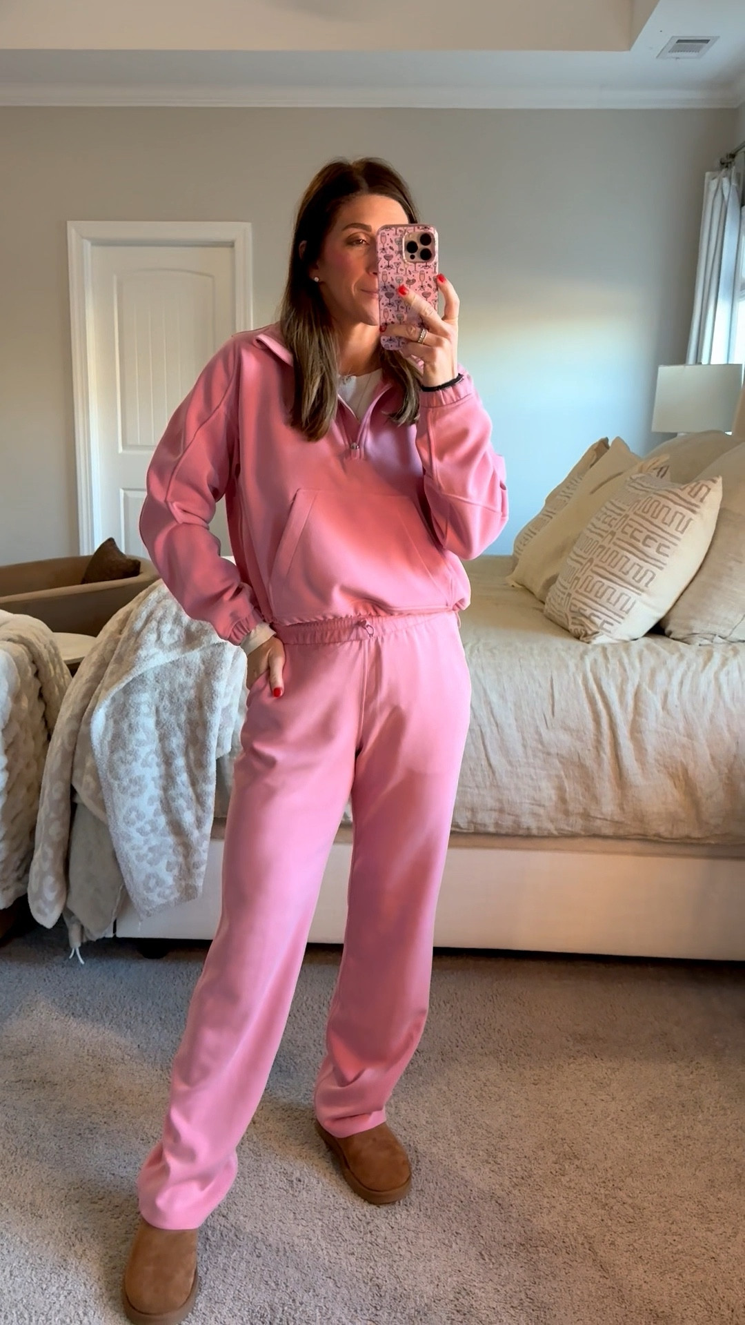 Linked soft streme set. Available in a similar shade of pink (I’m wearing the cropped pullover and regular high waist pants). Available now in a longer pullover and joggers!

Ugh mini classic boots are on sale! TTS-8

Click the images to shop!

Lululemon | softstreme | pink | Uggs | boots | pullover | yoga pants | comfy | cinched | zip up | athletic | active | fit | fitness | daily | mom ootd | fashion | ootd | mom style | sahm | tiny tags | cross necklace | electric picks 




#LTKActive #LTKootd #LTKmomlife