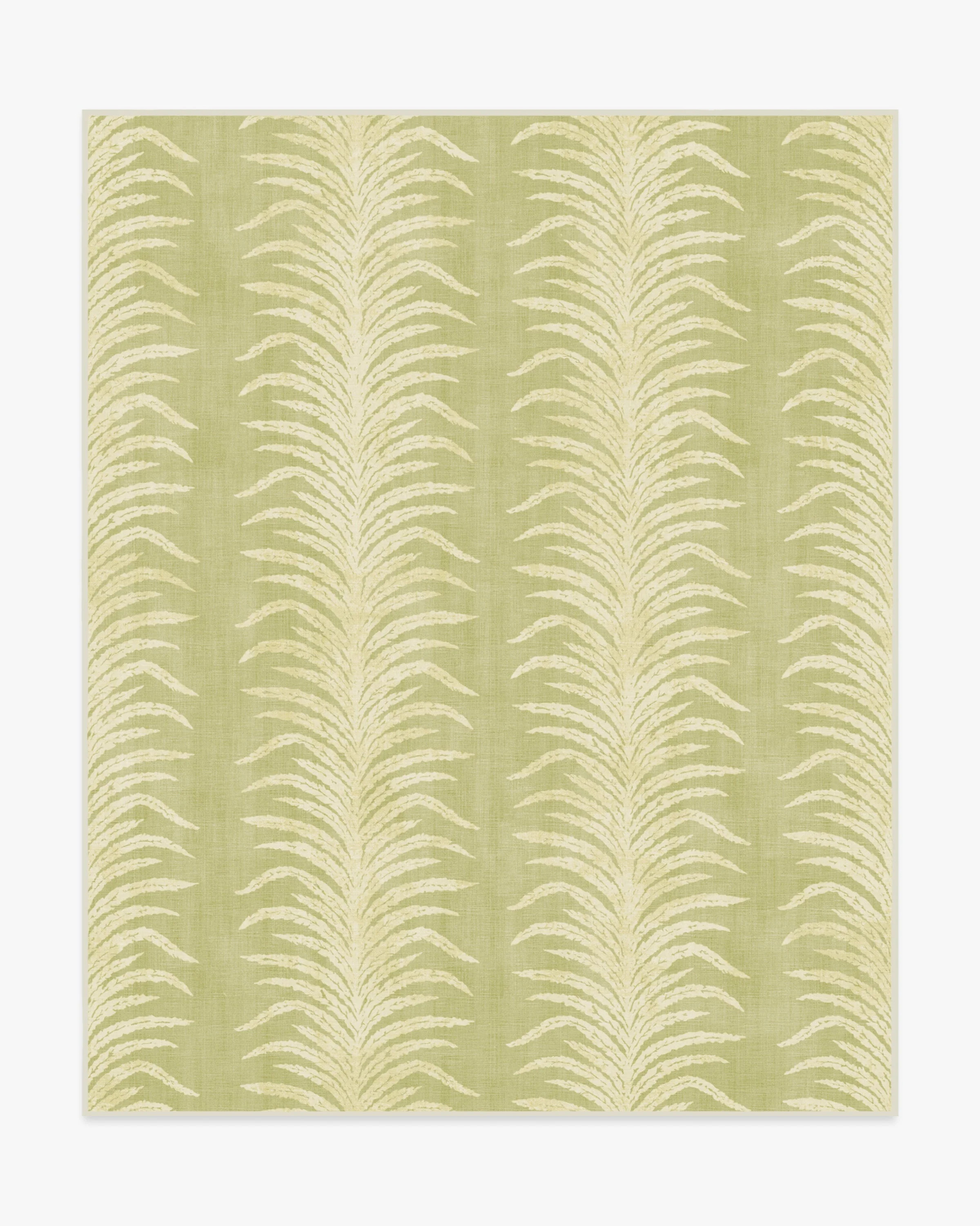 Tree Fern Matcha Green Rug by Sanderson | Ruggable US | Ruggable