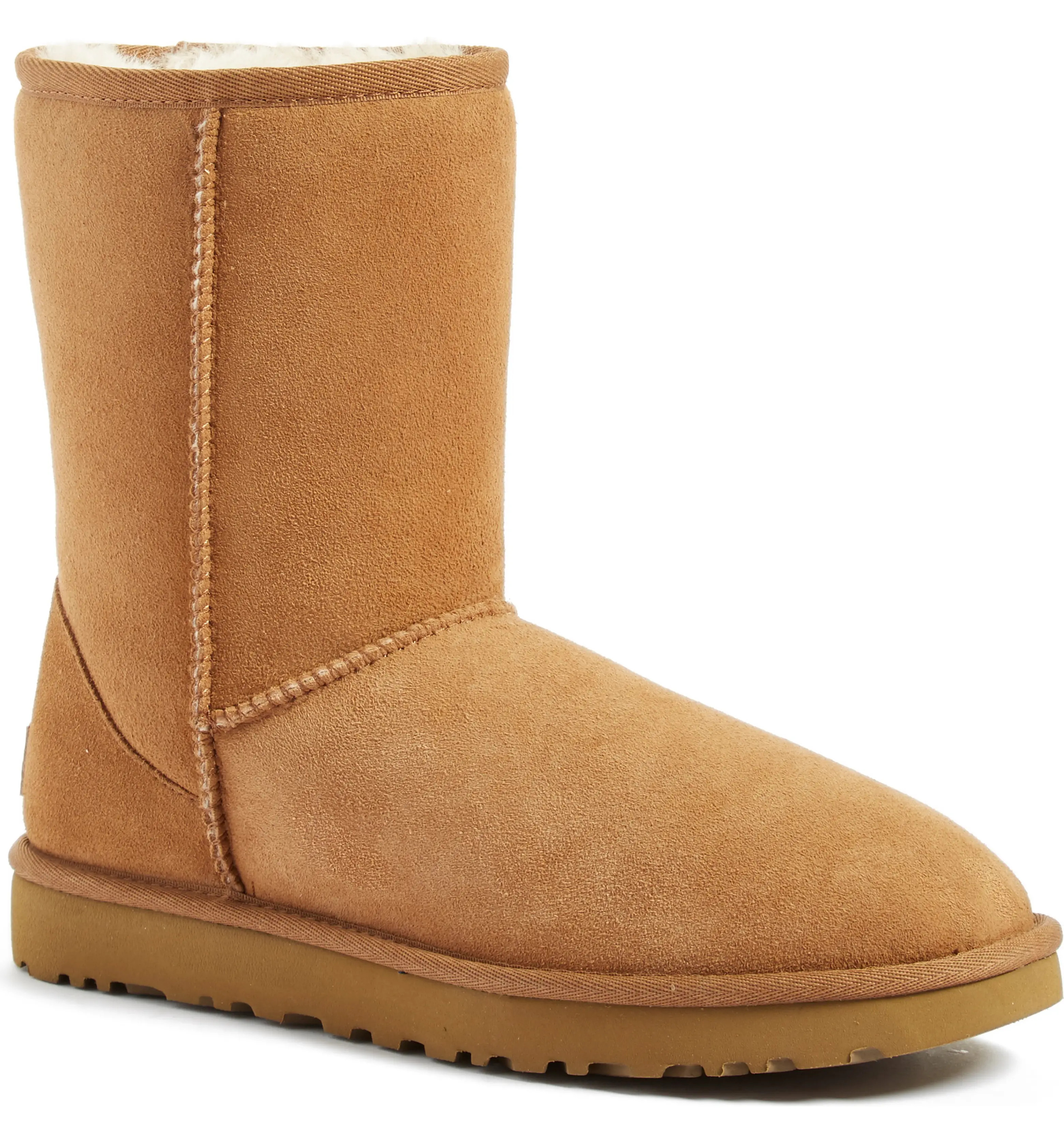 Classic II Genuine Shearling Lined Short Boot | Nordstrom