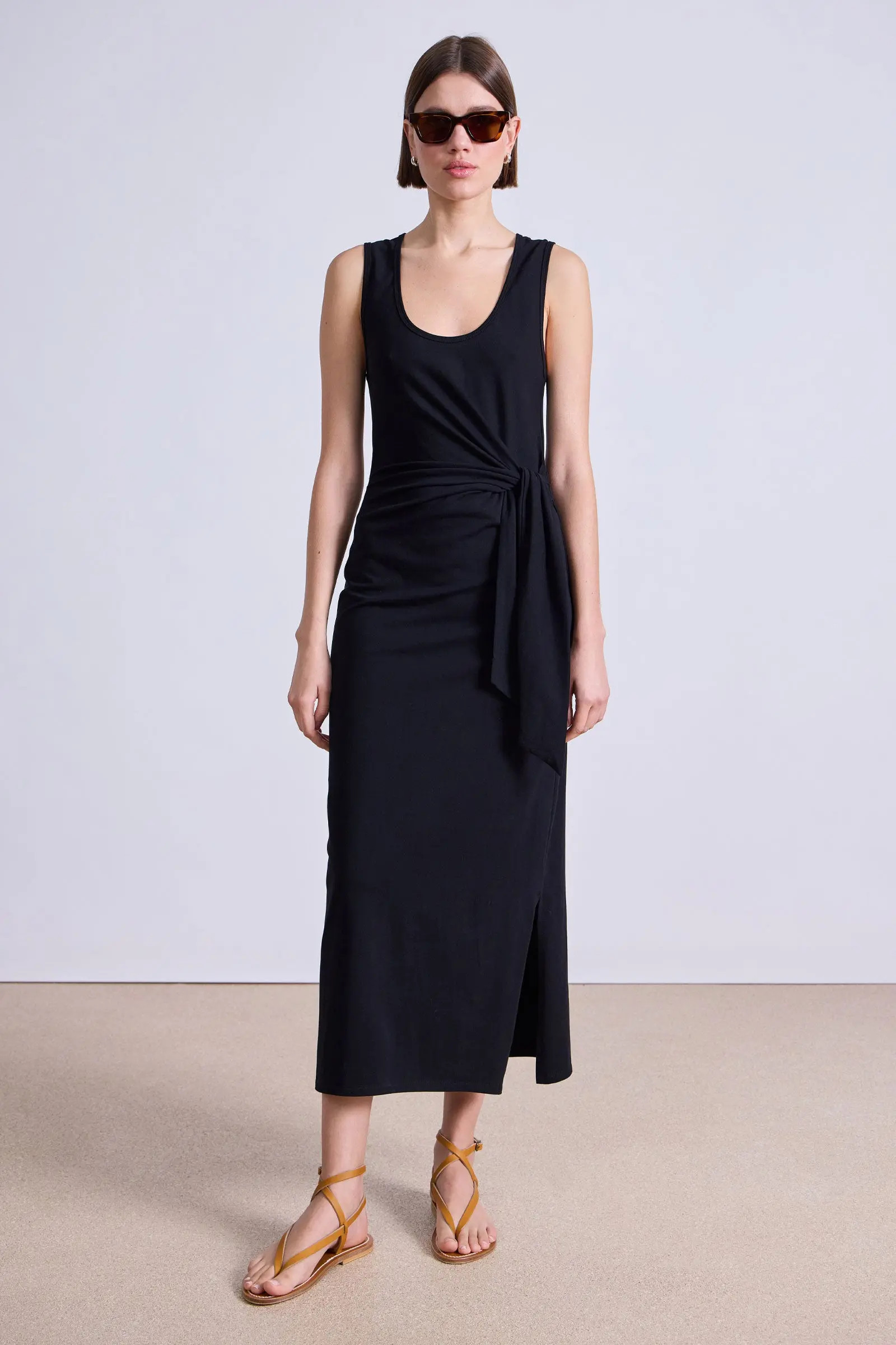 Uri Twist Dress | Apiece Apart | Apiece Apart
