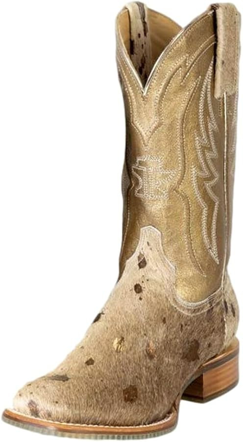 Tin Haul Western Boots Womens Golden Charolais Tan 14-021-0007-1563 TA | Amazon (US)