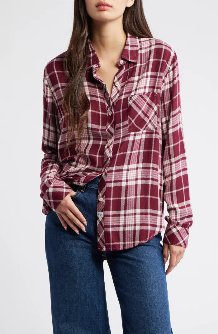 Hunter Plaid Button-Up Shirt | Nordstrom