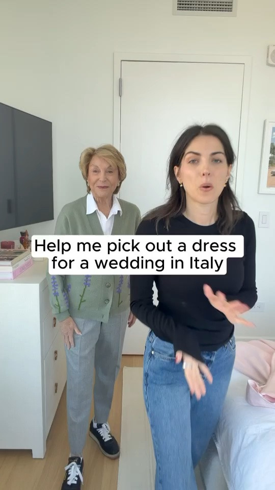 Grandma helps me pick out a wedding guest dress!

#weddingguestdresssummer

#LTKWedding #LTKTravel