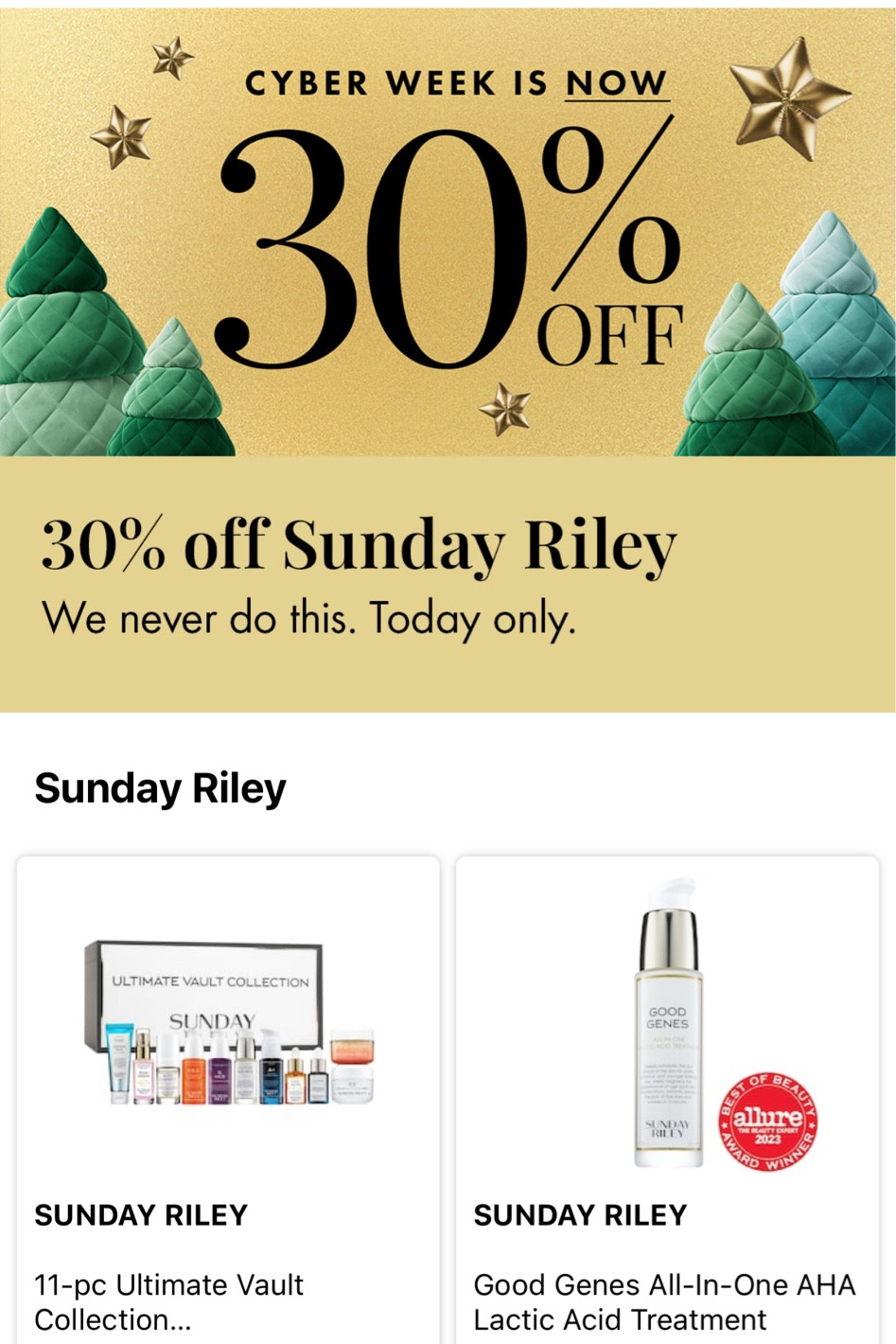 Sephora Cyber Week 30% off Deals!!! So many bestsellers in every beauty category with huge sales 

#LTKGiftGuide #LTKbeauty #LTKCyberWeek