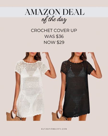 I have and love this crochet cover up and today it’s on sale! Comes in a bunch of color options. 

Resort wear, swim, cover up, vacation outfit 

#LTKover40 #LTKswim #LTKfindsunder50