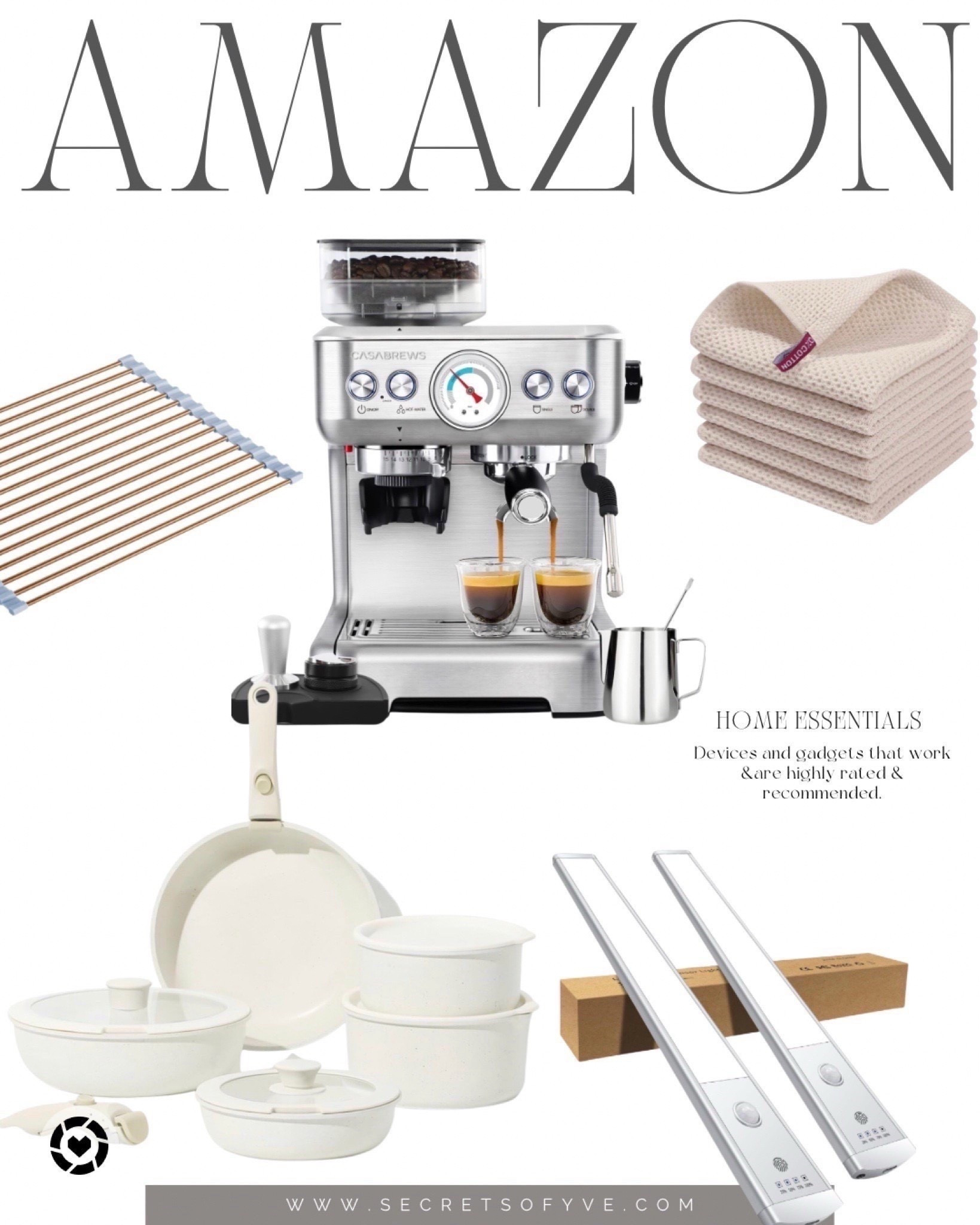 Secretsofyve: Gift guide - @amazon favorites! I especially love the motion sensor lights we have. Wedding & home gifts 🎁.
#Secretsofyve #ltkgiftguide
Always humbled & thankful to have you here.. 
CEO: PATESI Global & PATESIfoundation.org
@secretsofyve : where beautiful meets practical, comfy meets style, affordable meets glam with a splash of splurge every now and then. I do LOVE a good sale and combining codes! #ltkstyletip #ltksalealert #ltkfoodie  #ltkfamily #ltku #ltkfindsunder100 #ltkfindsunder50 #ltkover40 #ltkparties secretsofyve

#LTKSeasonal #LTKWedding #LTKHome