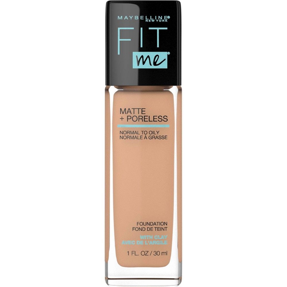 Maybelline Fit Me Matte + Poreless Oil Free Foundation - 310 Sun Beige - 1 fl oz | Target