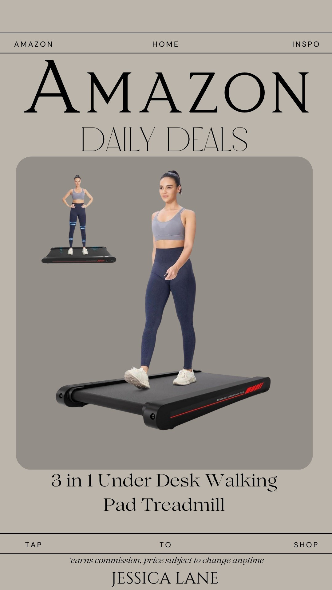 Perfect for staying active while working or watching TV. Compact, quiet, and easy to store. #homefitness #walkingpad #ltkactive

#LTKGiftGuide #LTKfitnessgoals #LTKSaleAlert