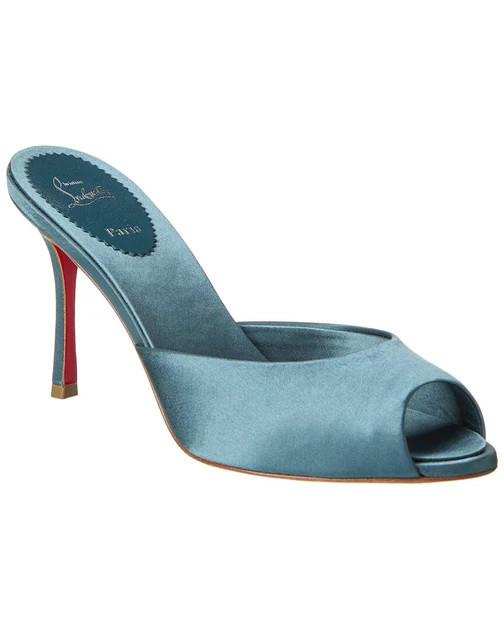 Christian Louboutin Me Dolly 85 Satin Sandal | Shop Simon