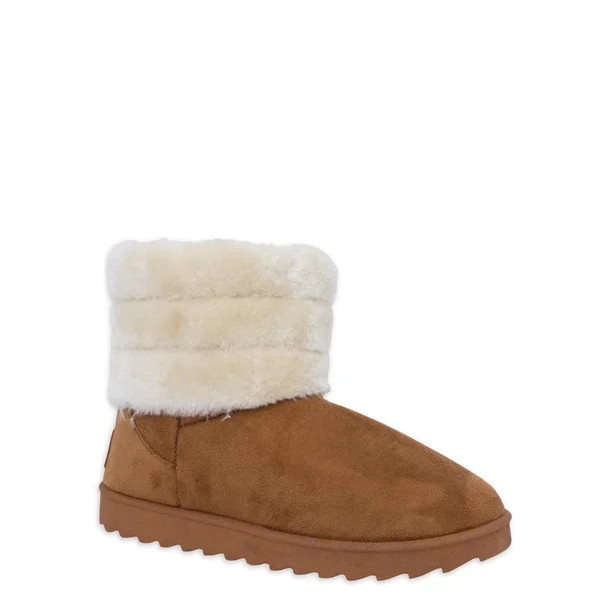 Mudd Women's Faux Fur Lined Boot - Walmart.com | Walmart (US)